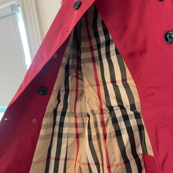 Stunning NWT red #trenchcoat perfect fit for spring - Picture 9 of 9